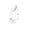 GROHE Tempesta 28419002 Душ ручной