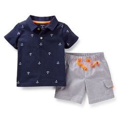 CARTERS Комплект поло и шорты КМБ33