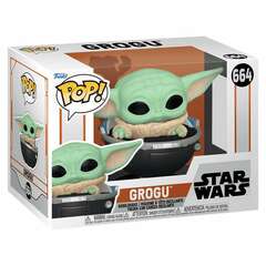 Funko POP! Star Wars Mandalorian: Grogu w/Prama (664)