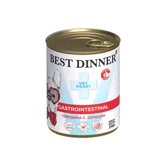Best Dinner Vet Profi Gastro Intestinal консервы для собак (говядина с сердцем) 100 гр