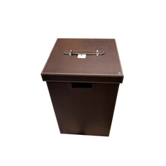 Decor Walther Brownie 0924590 Корзина для белья, цвет: коричневый фото
