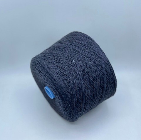 Бобинная пряжа (пр.Италия),art-Catena 500м/100гр. 100% Меринос, цвет-Серо-синий,неоднотонный(214/453), арт.35101