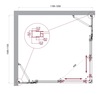 BelBagno Luce LUCE-AH-22-120/110-C-CR Душевой уголок, 120x110, цвет: хром