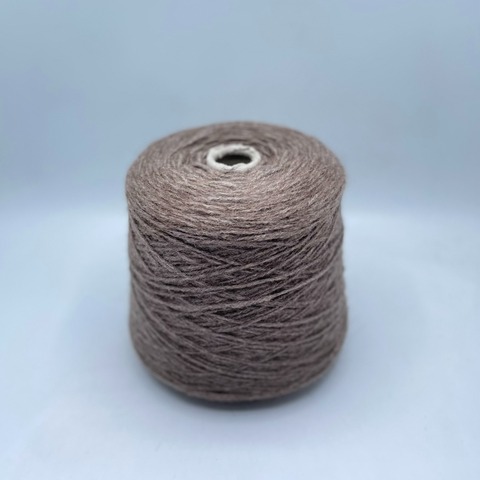 HF Filati (пр.Италия),art-Compatto, 200м/100 гр.40% Меринос, 25%Альпака, 35% Полиакрил, цвет- Светло-коричневый меланж(877/662), арт.35205