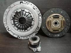 СЦЕПЛЕНИЕ В СБОРЕ LACETTI VALEO PHC (С ГИДР ВЫЖИМНЫМ) (зелён уп, Корея)