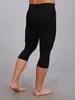 Штаны компрессионные 3/4 Barracuda Solid Black