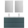 BelBagno UNO-1200-4C-SO-AO База под раковину подвесная с фрезерованными ручками по всей длине фасада с четырьмя выкатн. ящ., Голубой Матовый, 1200x455x608