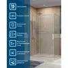 BelBagno SOFT_CLOSE-1-AH-1-140/90-C-Cr Душевой уголок