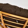 Кресло Папасан (Papasan 23/01 W)/с подушкой и ремешками/ (Honey (Мед)-коричневый