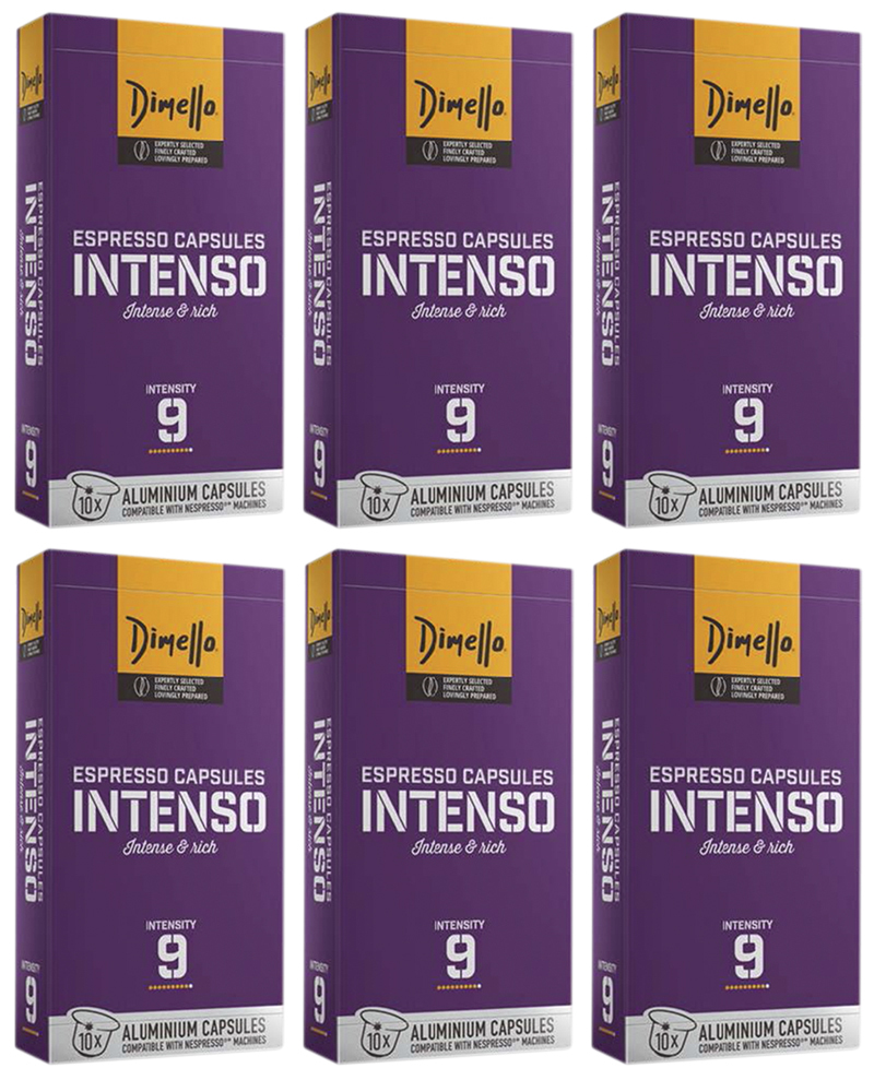 Dimello Кофе в капсулах Intenso 10 шт. - 6 уп.