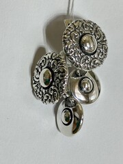 Планеты (серьги из серебра)
