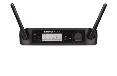 SHURE GLXD4E Z2 2.4 GHz цифровой приемник для цифровых радиосистем SM и BETA
