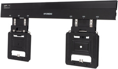 Кронштейн для телевизора Hyundai SL-X3 черный 32"-65" макс.75кг настенный фиксированный