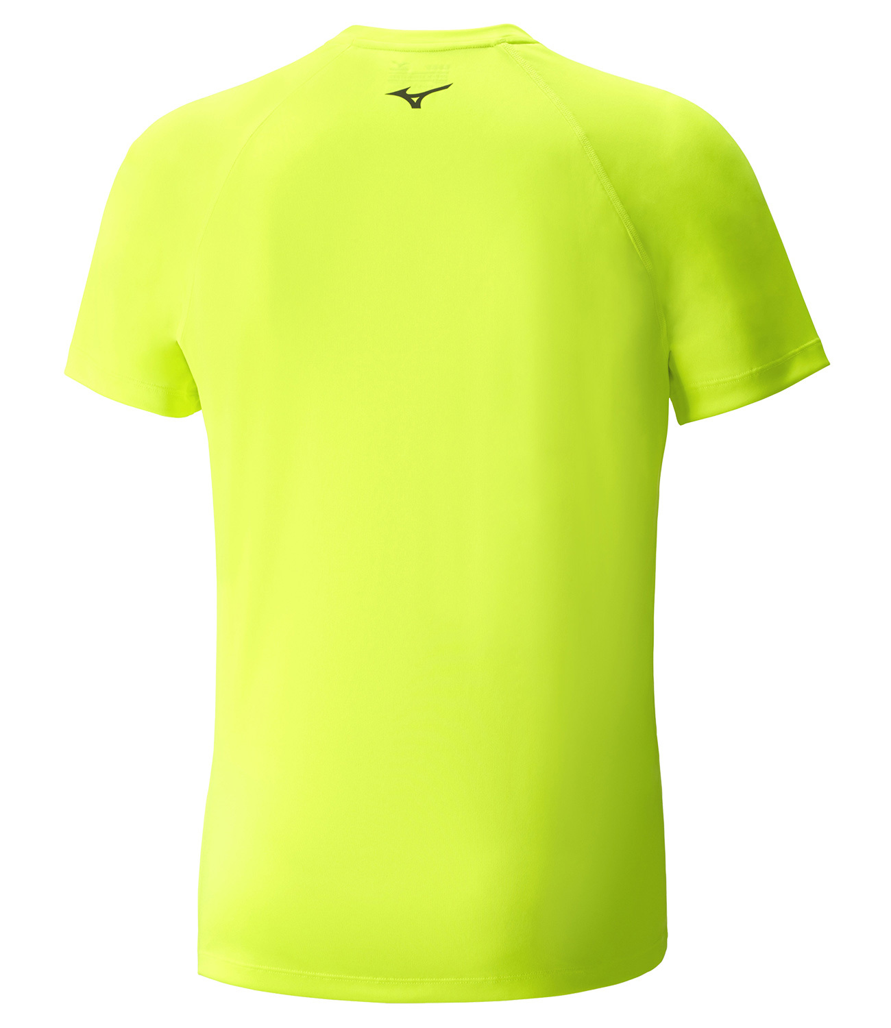MIZUNO TRANSFORM TEE мужская беговая футболка желтая