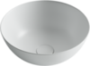 Ceramica Nova Element CN6003 Умывальник чаша накладная круглая, 35.8x35.8, цвет: белый