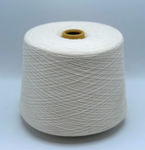 New Mill (пр.Италия),art.White 1/15.5 1550м/100гр. Шерсть/Вискоза/Полиамид , цвет-Белый, арт.19555