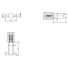 Gessi Rilievo 59522#031 Крючок двойной, цвет: хром