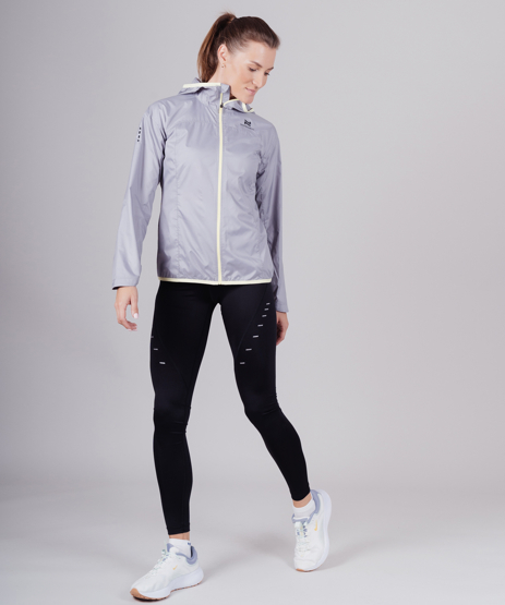 Женская куртка  для бега Nordski Pro light grey - 7