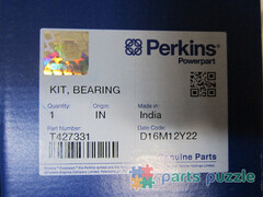 Вкладыши коренные коленчатого вала, 1-й ремонт / MAIN BEARING KIT АРТ: T427331