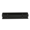 Lemark Shelf Line 9772053 Полка для душа прямая 400 мм из нерж. стали с крючками, черный