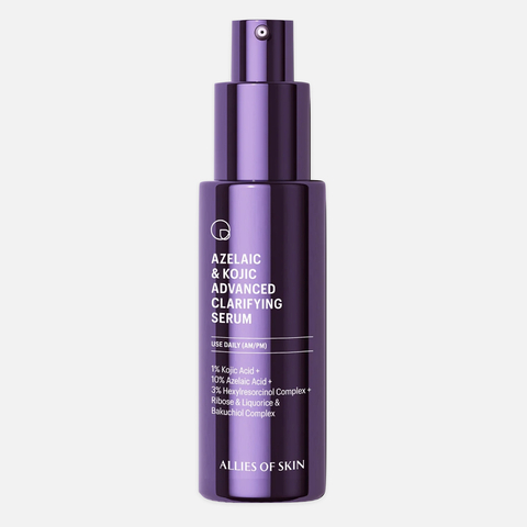 СОЮЗНИКИ КОЖИ Сыворотка с азелаиновой и койевой кислотами / ALLIES OF SKIN Azelaic & Kojic Advanced Clarifying Serum, 30 мл