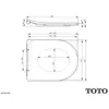 Toto TC514F Сиденье для унитаза с микролифтом