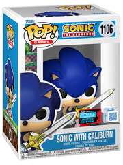 Funko POP! Sonic The Hedgehog: Sonic with Caliburn (NYCC25 Exc) (1106)