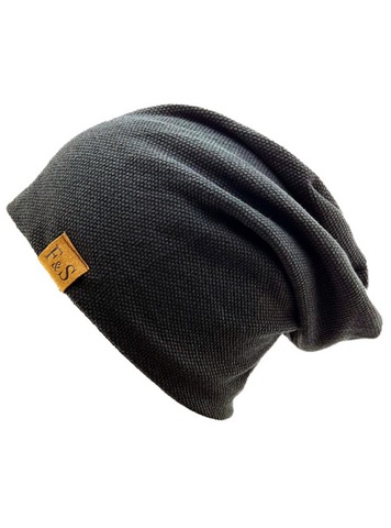 Картинка шапка-бини Skully Wear YZM-760-F black - 7