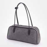 Сумка Саломея 2042 македония серый + черный