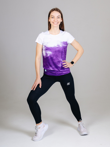 Женский комплект для тренировок Noname Comp Koio light purple-black