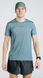 Футболка для бега Noname Miler T-Shirt Ss 25 Ux Grey/Green