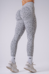 Леггинсы Push-Up Compression Leopard Leggings PRIMAL 849 Серые