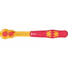 Трещотка изолированная 3/8" VDE Zyklop 8007 B WERA 05004966001