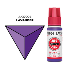 AK Interactive Lavender Quick Gen - контрастная акриловая краска, 18 мл