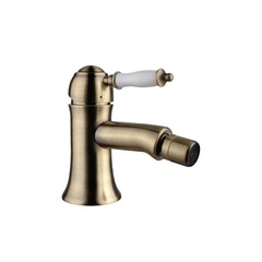 Lemark LM4808B Смеситель для биде с донным клапаном клик-клак, высота излива 6 см, длина 12 см, латунь/бронза фото