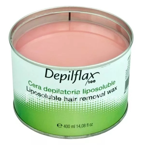 Depilflax Теплый воск в банке Розовый 400мл Акция!