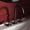 Ideal Standard Joy Neo BD143A5 Двурукоятковый смеситель для раковины под 3 отверстия, с донным клапаном, 5 л/мин Magnetic Grey / Магнит