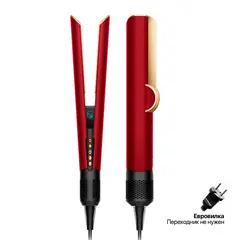 Выпрямитель для волос Dyson Airstrait HT01 Gift Edition, Red Velvet / Gold, EU