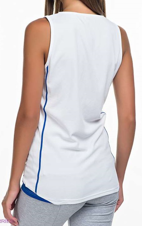 Легкоатлетическая майка Asics Singlet Usain белая унисекс - 3