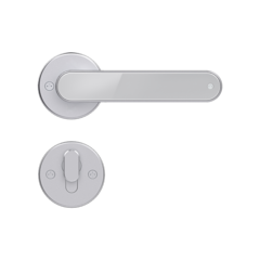 Врезной электронный дверной замок Home Fast SILVER Novilock v.4210