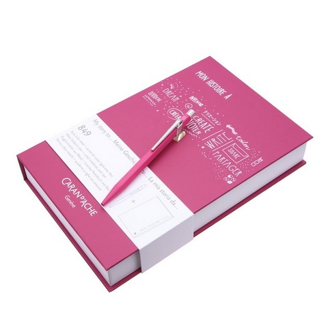 Ручка шариковая Caran d'Ache 849 Office LE 2017 My History Purplish Red (CC0849.016)