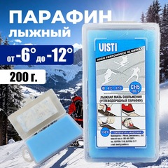 Парафин лыжный Visti CH5, -6°/-12°, 200 гр.