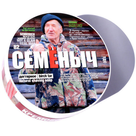 Мыло для бритья ТДС Семёныч 85гр