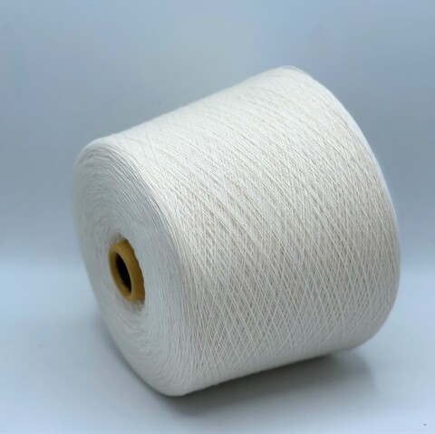 New Mill (пр.Италия),art.White 1/15.5 1550м/100гр. Шерсть/Вискоза/Полиамид , цвет-Белый, арт.19555