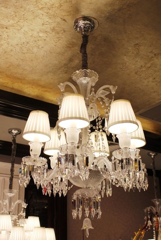 люстра BACCARAT ZÉNITH CHANDELIER копия ( 6 lights + clear )