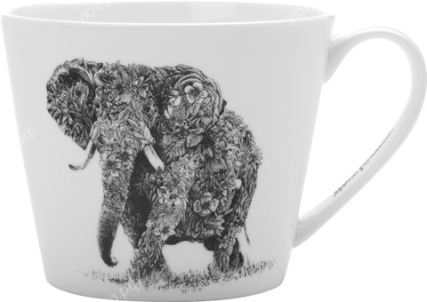 Кружка Maxwell & Williams Африканский слон, 0,45 л - 1