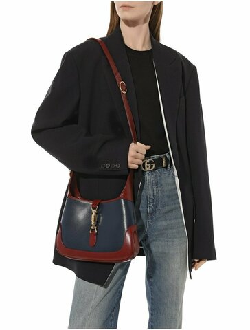Сумка Gucci Jackie 1961 Small темно-синий