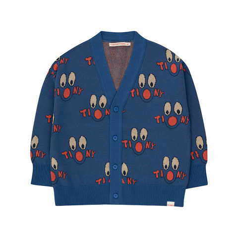 Кардиган Tinycottons Clowns Blue