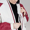 Зимний лыжный костюм женский Nordski Premium Sport cream-wine - 7