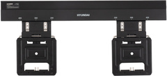 Кронштейн для телевизора Hyundai SL-X3 черный 32"-65" макс.75кг настенный фиксированный